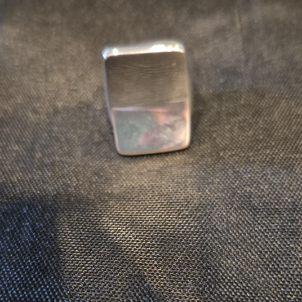 Clio Blue 52 925 Sterling Silver Geometric Ring Size 6